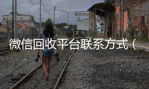 微信回收平台联系方在线24小时回收vx式（微信回收平台联系方式是多少）